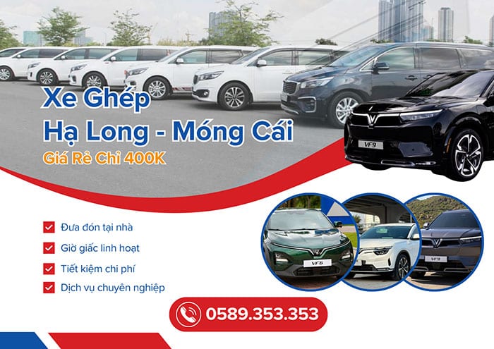xe ghep ha long mong cai