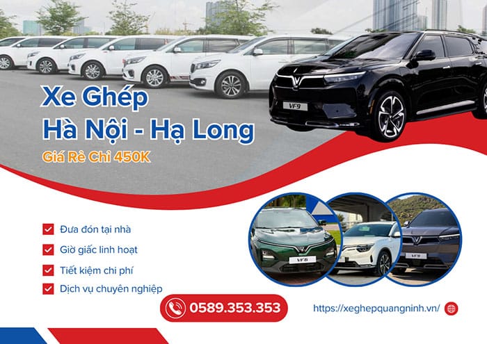 xe ghep ha noi ha long