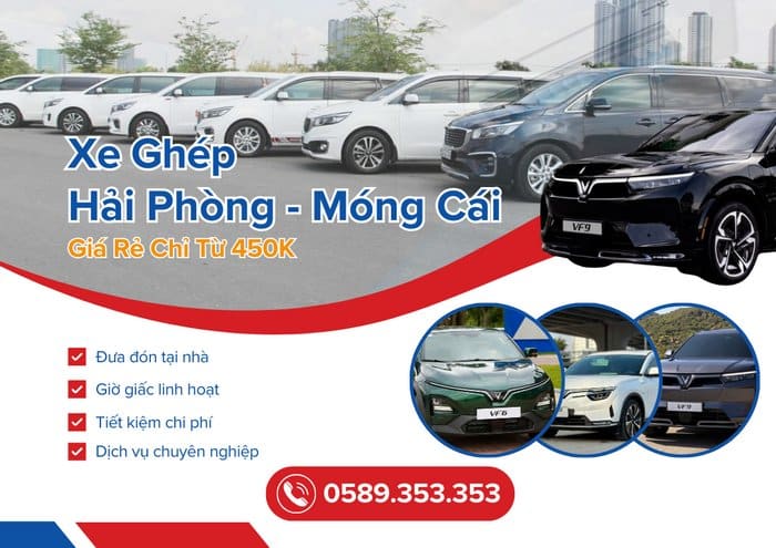 xe ghep hai phong mong cai