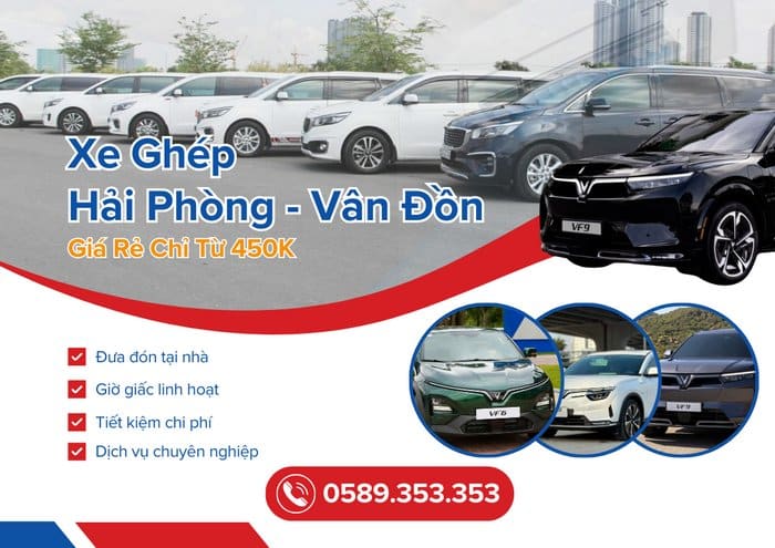 xe ghep hai phong van don
